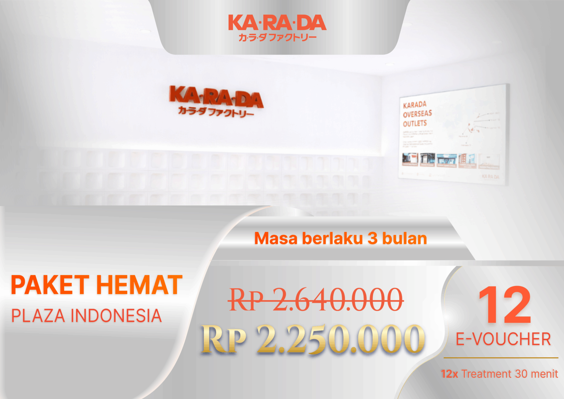 Paket Hemat 2026 - KARADA Plaza Indonesia