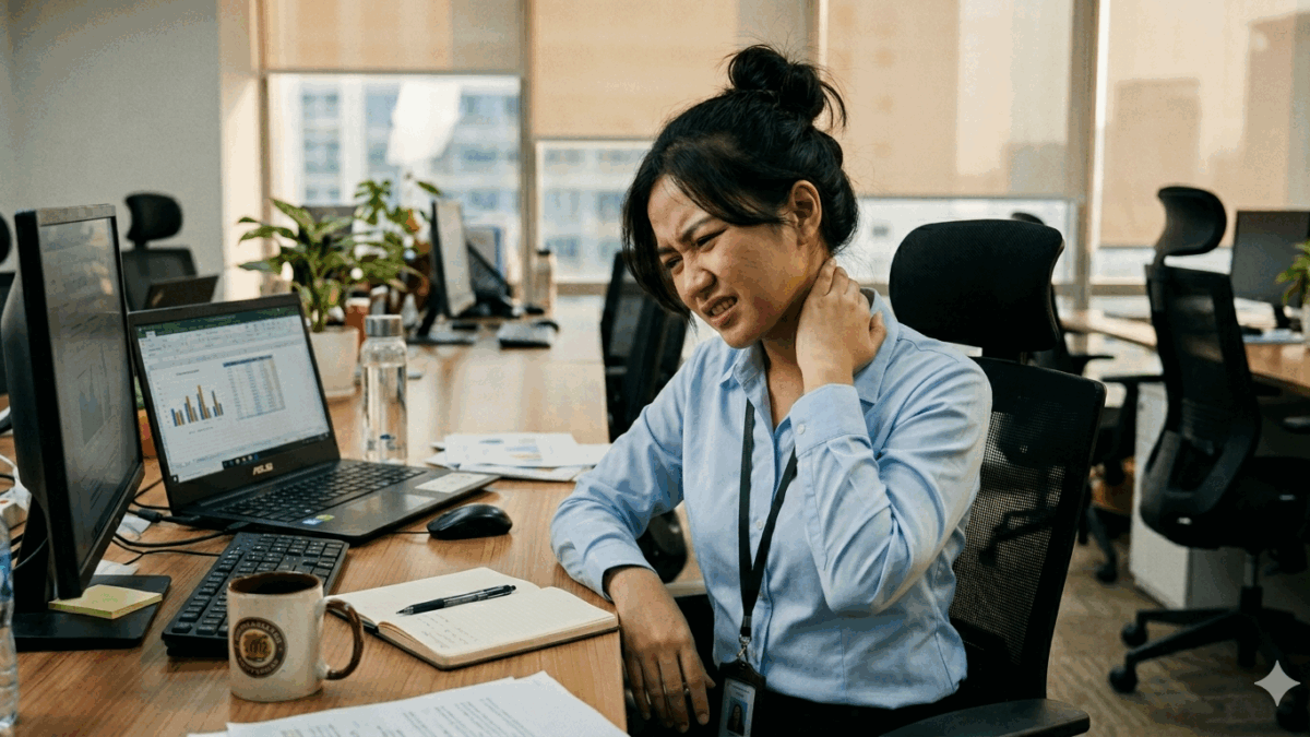 KARADA Indonesia - Penyebab Leher Kaku